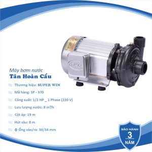 Máy bơm nước Tân Hoàn Cầu - Super win - 1/2HP